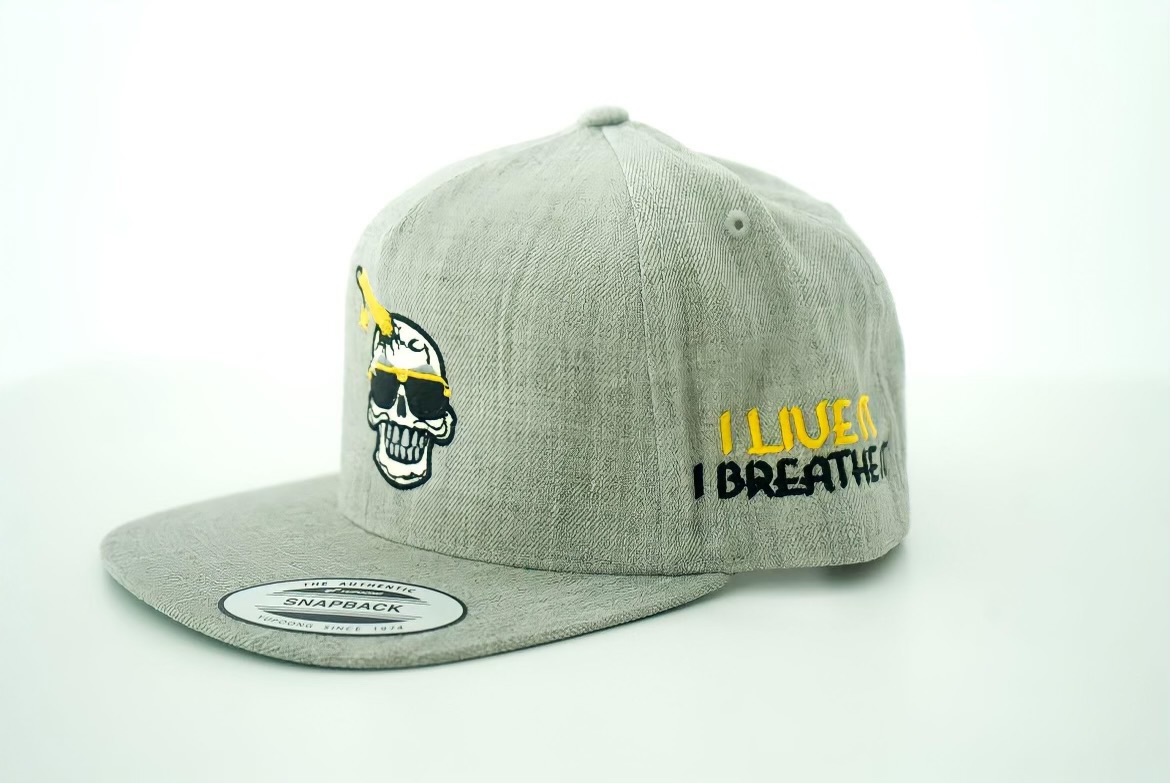 Heater Gray Snapback - Image 2