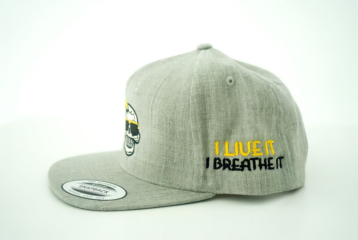 Heater Gray Snapback - Image 3